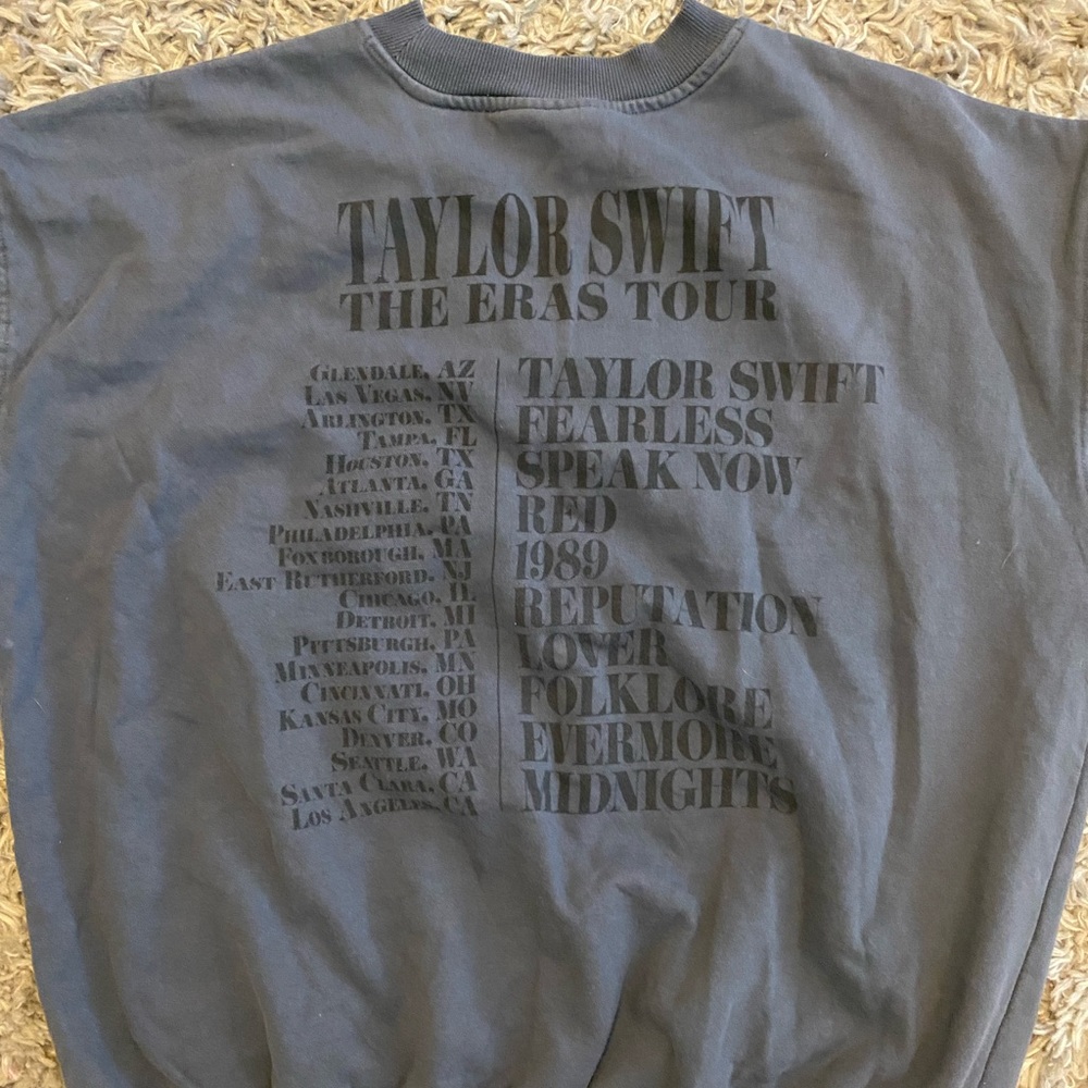 Taylor swift eras tour crewneck